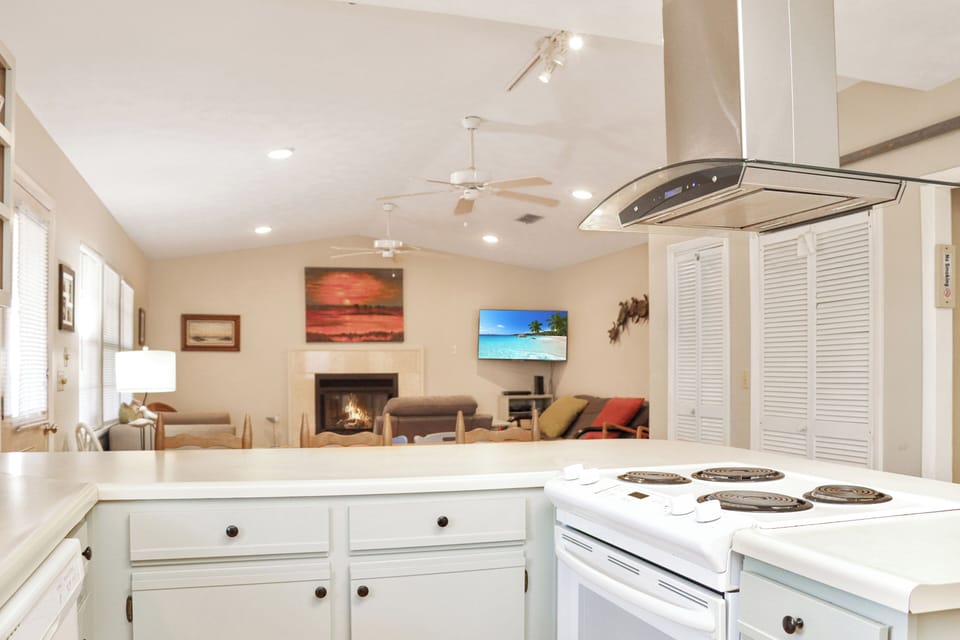 Kitchen and Living Area
