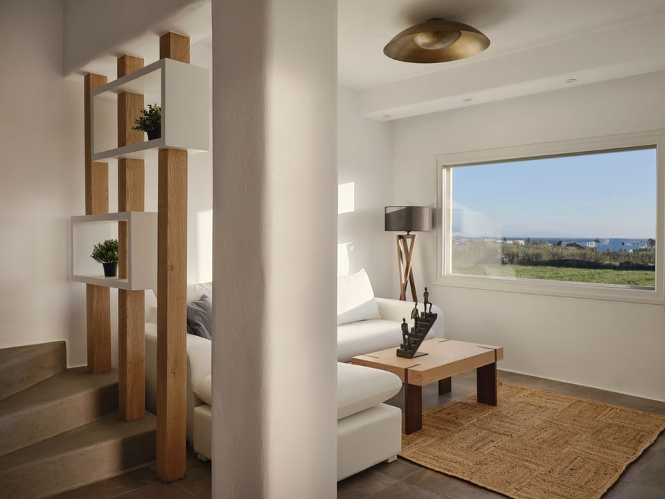 40-inch flat-screen TV with satellite channels, TV