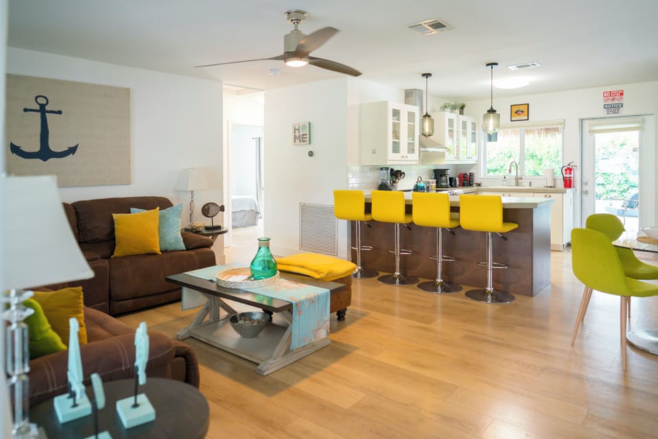 Modern open design.