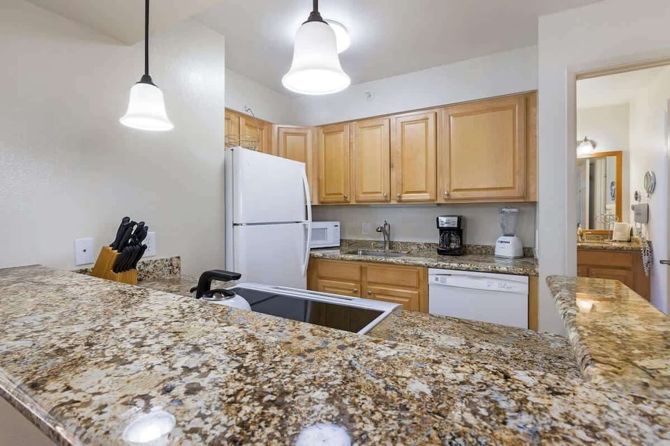 Fully equipped kitchen to feel right at home