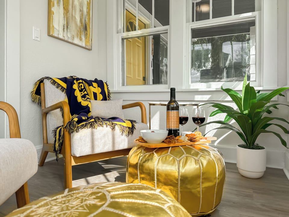 “Loved the all-seasons room! [The] sunroom in front was perfect. I sat in that room while drinking coffee every morning.”  