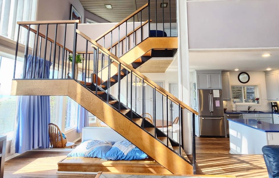 Beachwood First Floor - Second floor access.