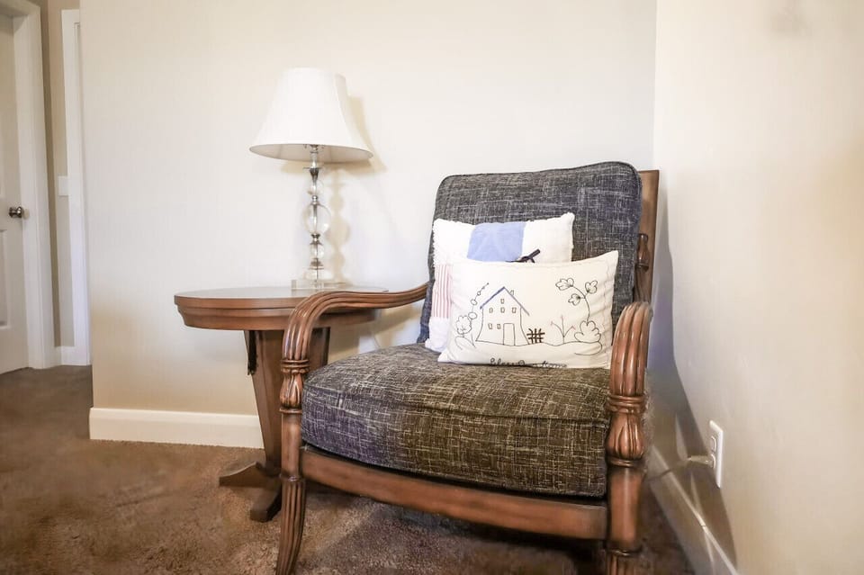 Sitting Area On Top of Stairs