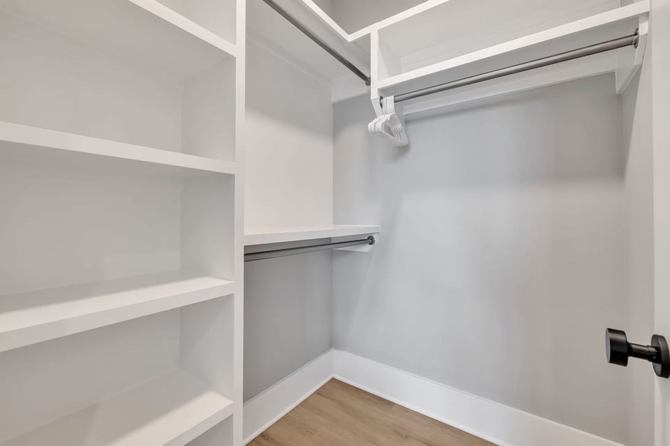 3rd Floor: Spacious Primary Bedroom walk-in closet.