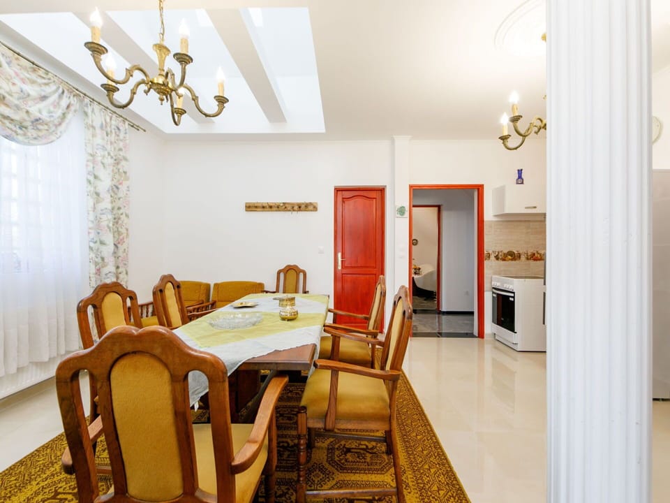 Furniture, Property, Table, Chair, Wood, Orange, Interior Design, Decoration, Flooring, Door