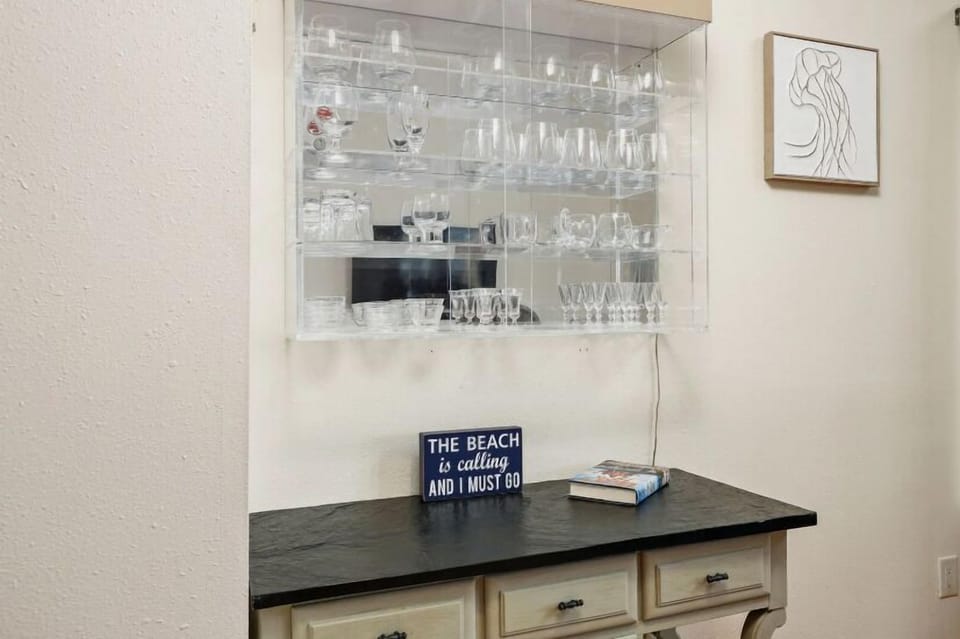 Downstairs Bar Area by Dining Table