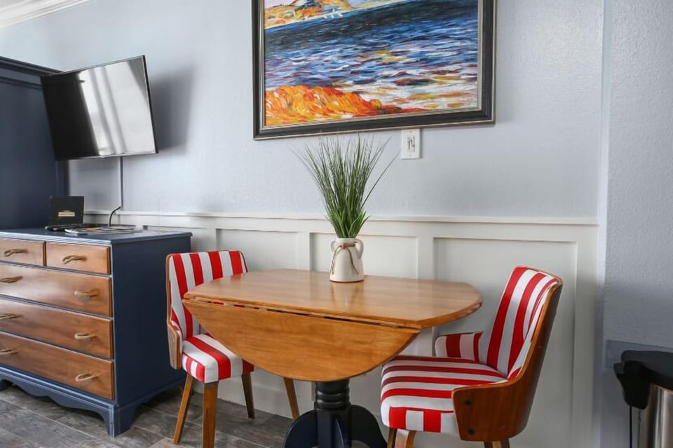 Cute, colorful breakfast nook