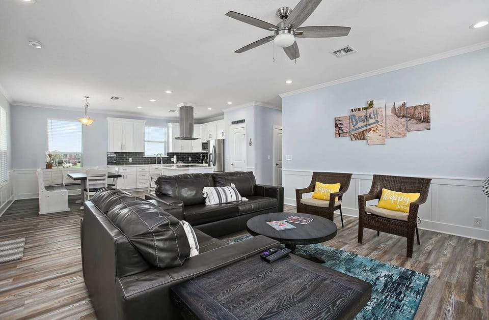New Construction, close to beach!  Spacious, open living areas.