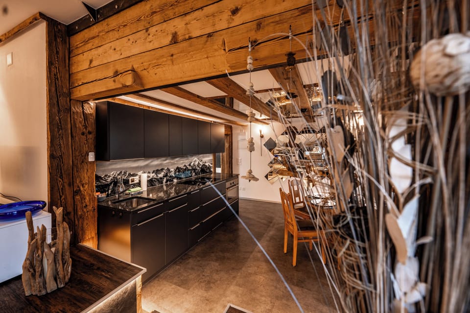 Comfort Condo, Balcony | Private kitchen | Full-size fridge, oven, stovetop, dishwasher