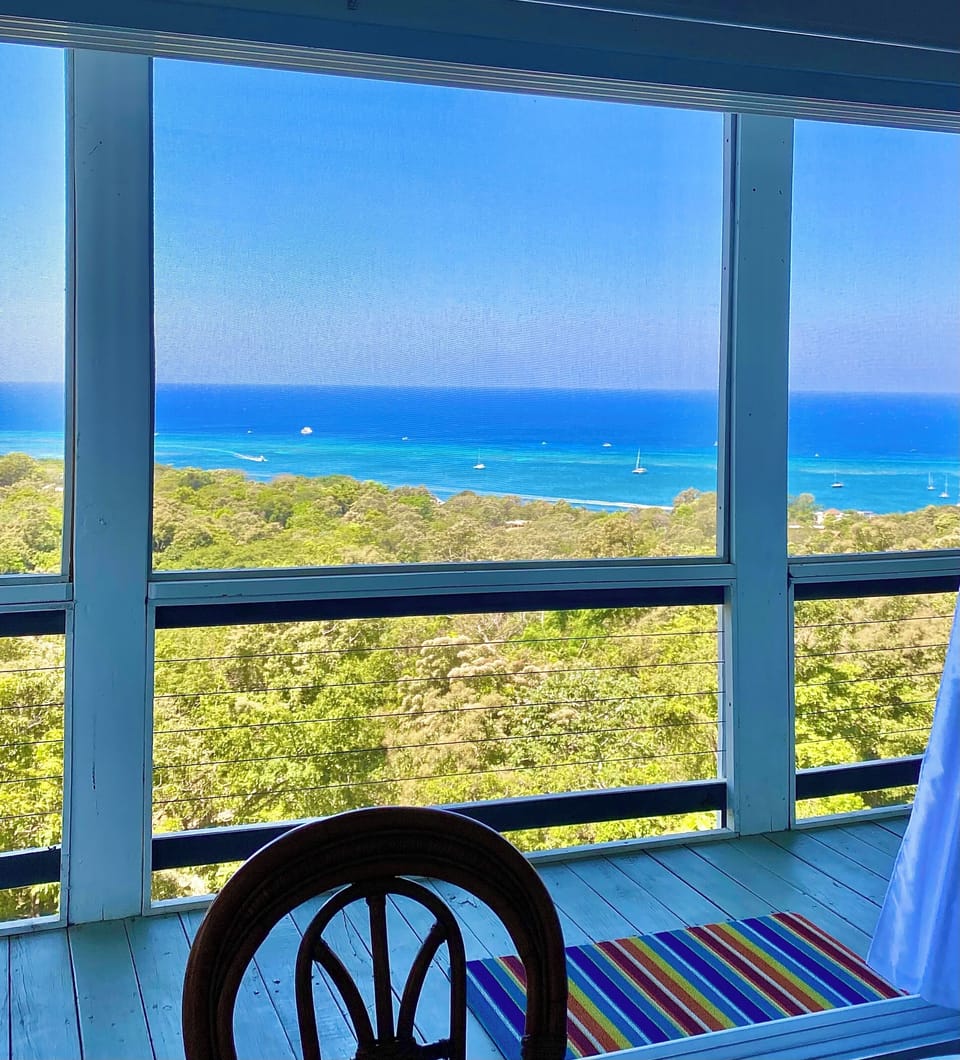 Beautiful ocean views from throughout the house