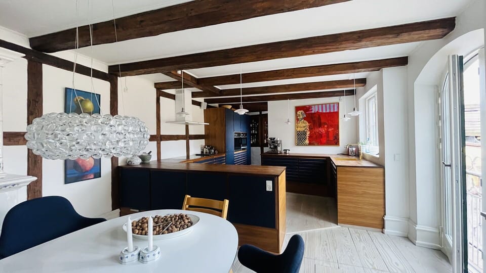 Dining Room, Kitchen