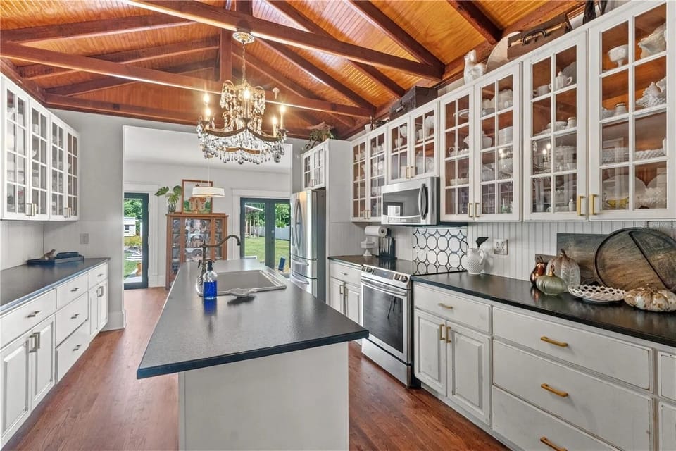 Everything you need in the fully equipped kitchen