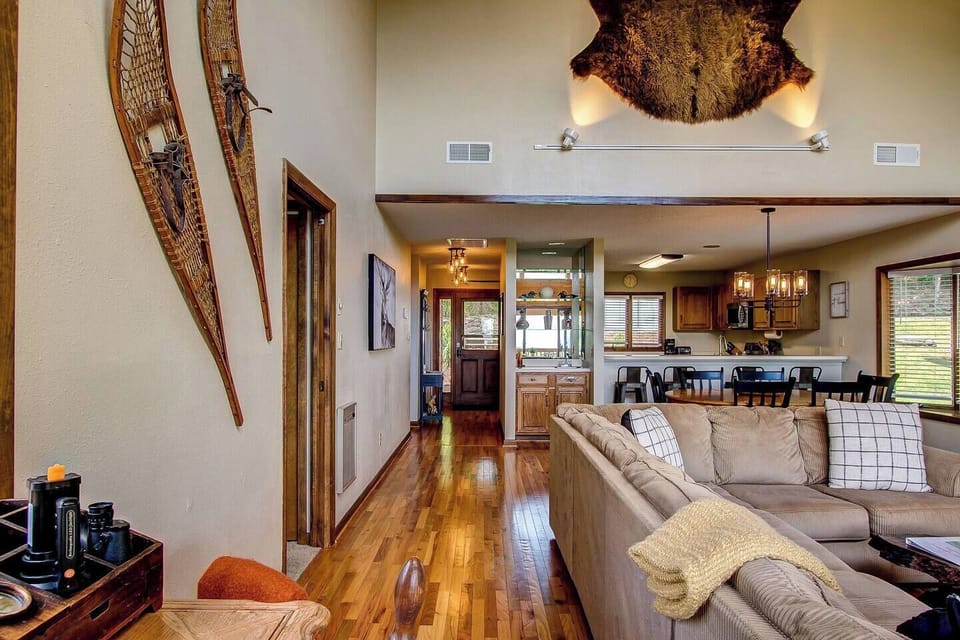 Unwind in the family room