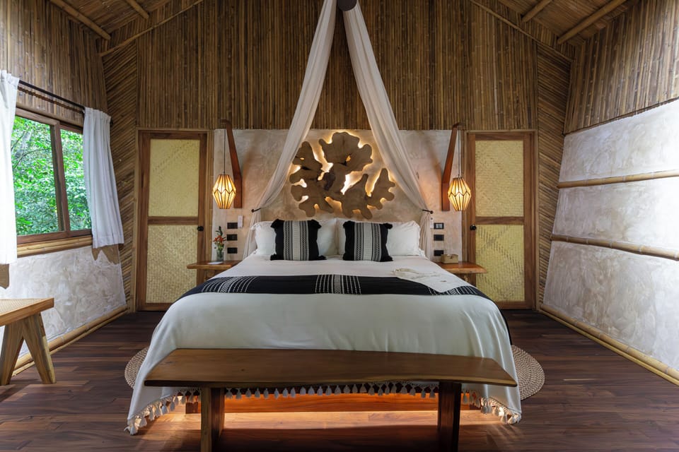 1 bedroom, Egyptian cotton sheets, premium bedding, down comforters