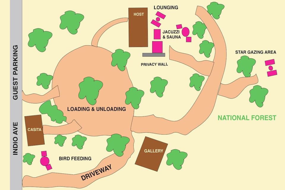 Map of the property.