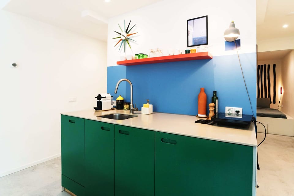 A kitchenette is available to use during your stay, including some basic amenities