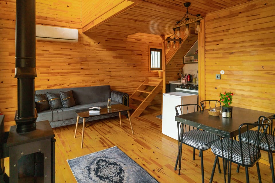 Deluxe Cottage | Living area | Flat-screen TV, toys