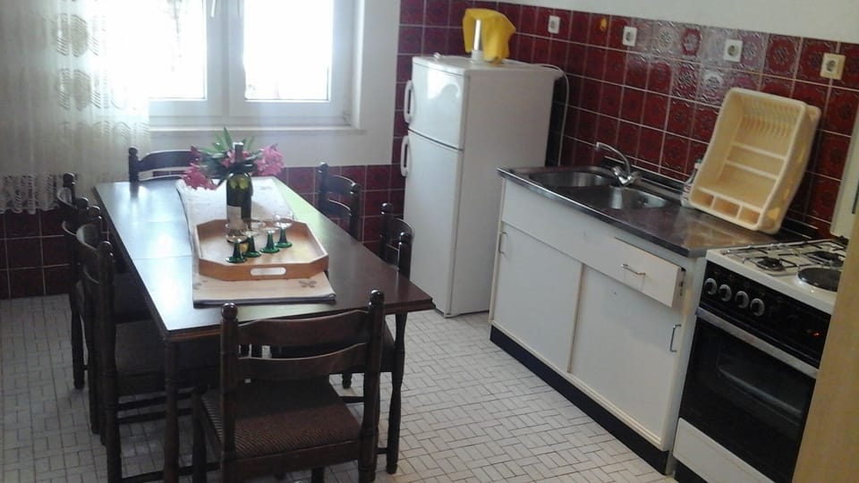 Apartment (Two Bedroom Apartment with Terrace) | Private kitchen | Fridge
