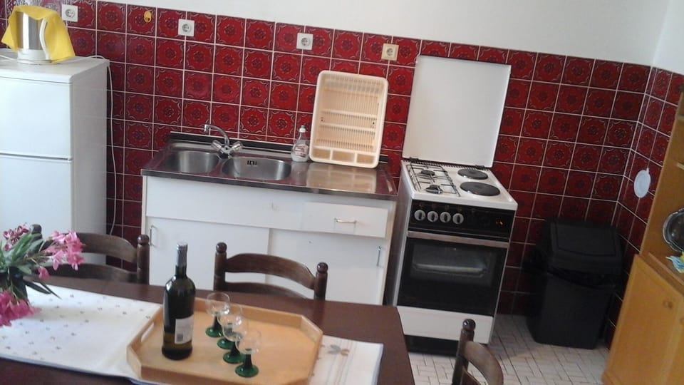 Apartment (Two Bedroom Apartment with Terrace) | Private kitchen | Fridge