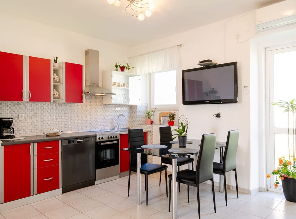 Apartment (Two Bedroom Apartment with Terrace an) | Private kitchen | Fridge