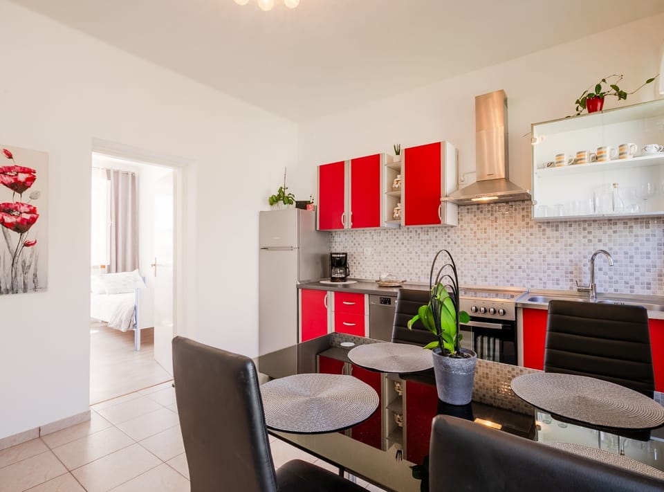 Apartment (Two Bedroom Apartment with Terrace an) | Private kitchen | Fridge