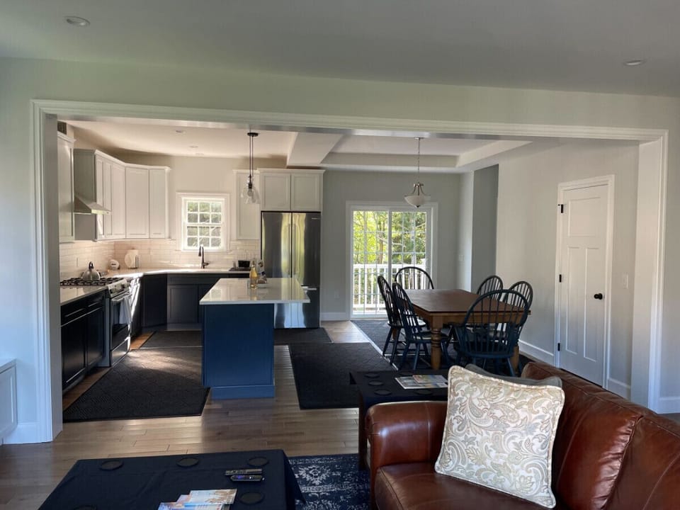 Large open floor plan,