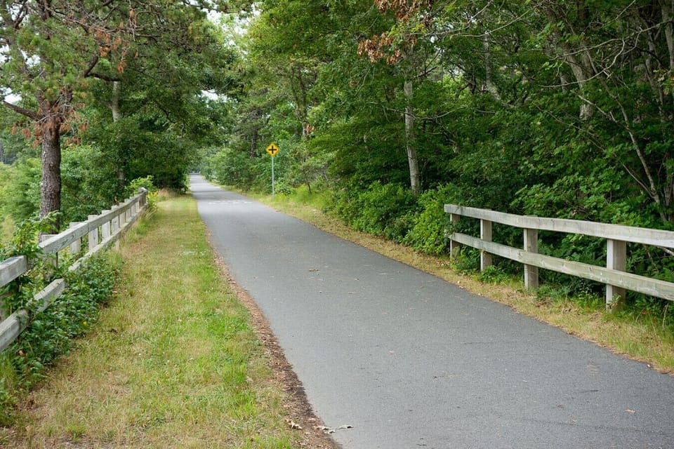 Cape Cod Bike Path is only a 4 minute bike ride from the house!