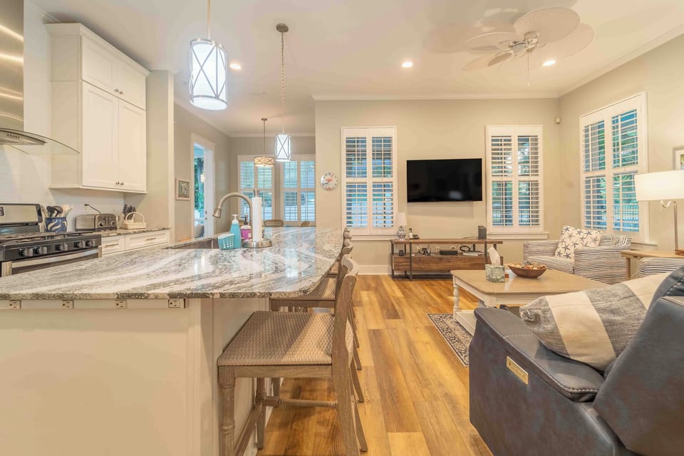 Alachua Kitchen and Living Area