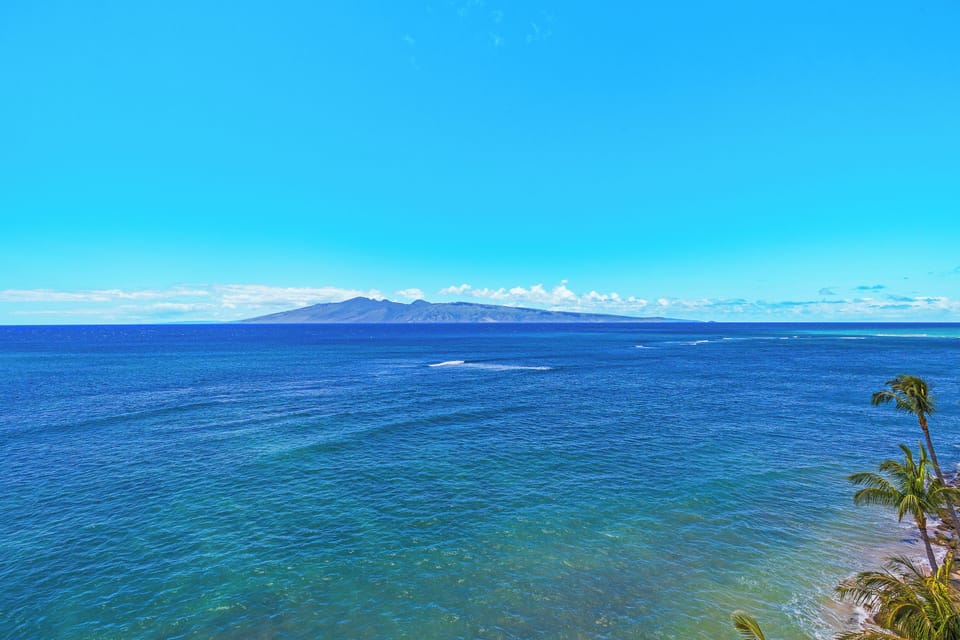 View from our balcony. Best place for whale, dolphins & turtle watching.