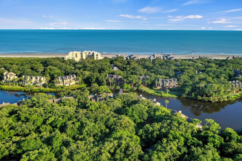 Aerial View of Parkside Villas