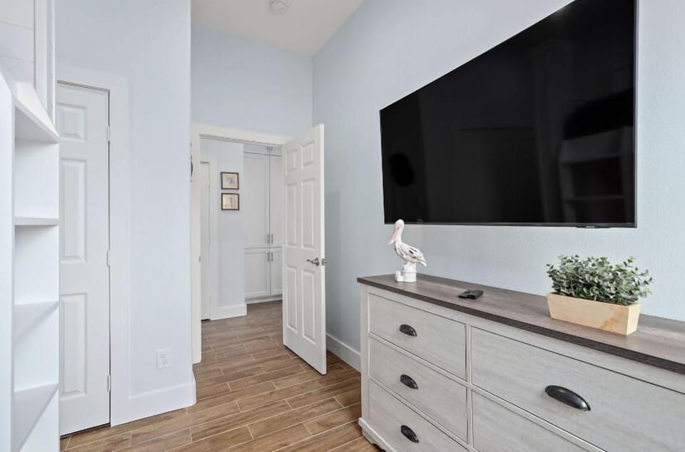 Bunkroom dresser and streaming TV