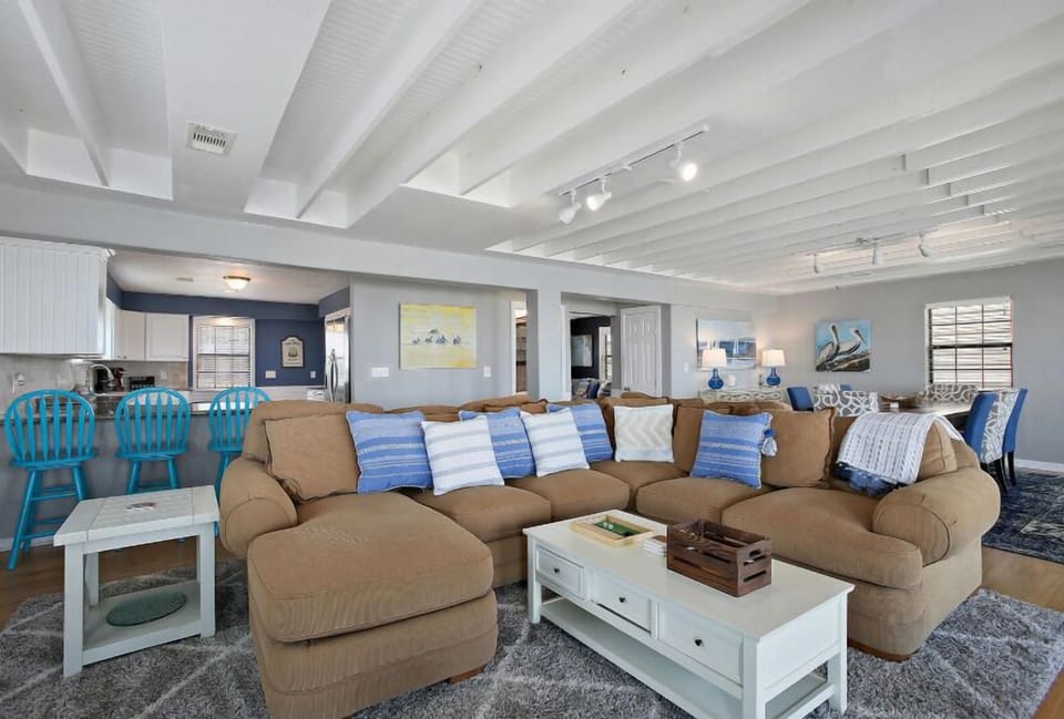 Spacious main living area with a priceless view!