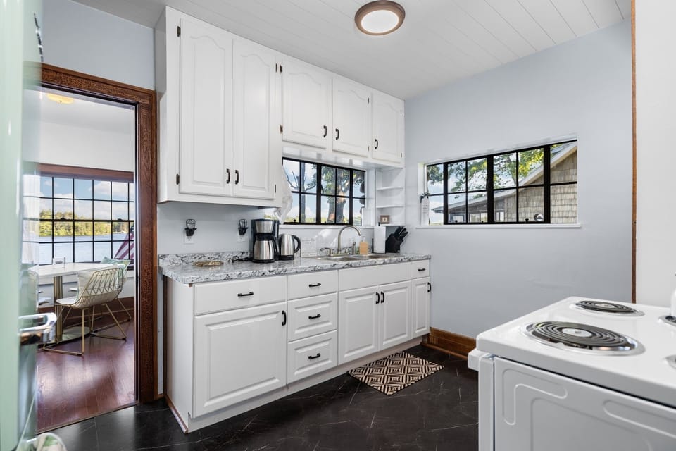 Upstairs kitchen