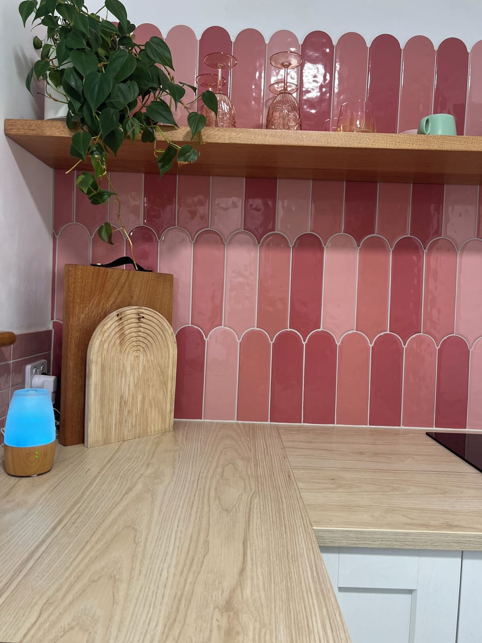 Wow, what a statement in the kitchen!