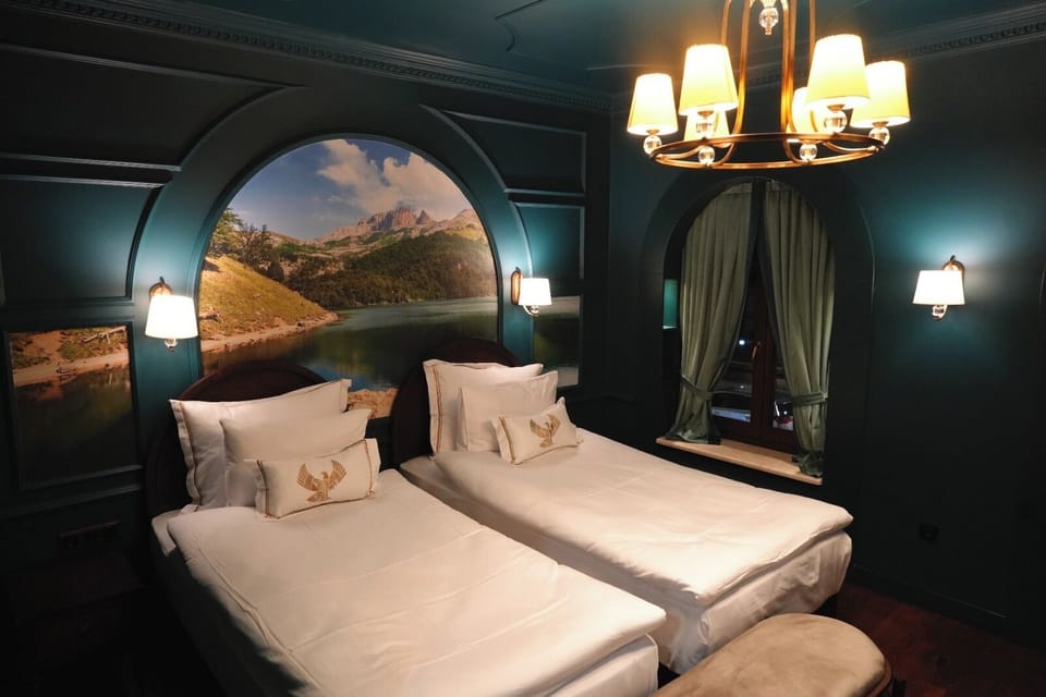 Deluxe Twin Room, City View | In-room safe, desk, laptop workspace, free WiFi
