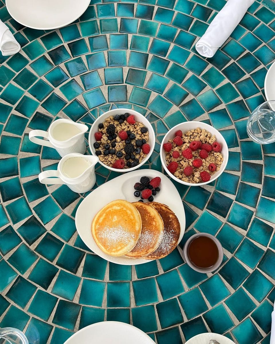Daily English breakfast for a fee