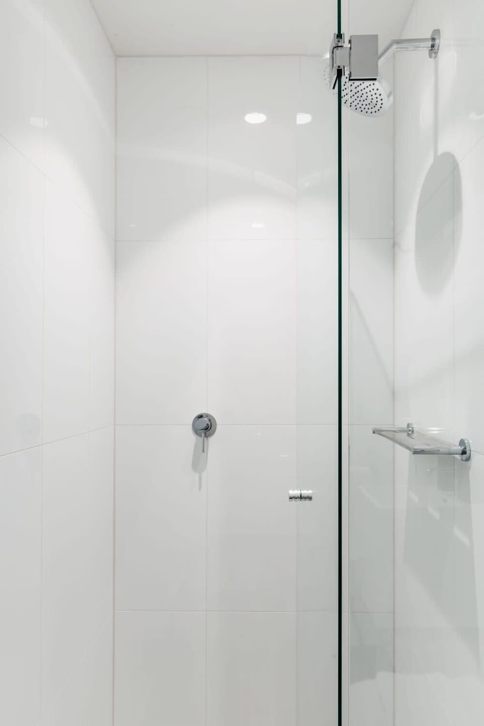 Bright bathroom with contemporary fixtures and a clean, minimalist design for a refreshing start to your day