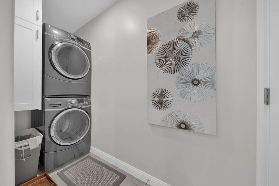Full size washer and dryer for you to use during your stay