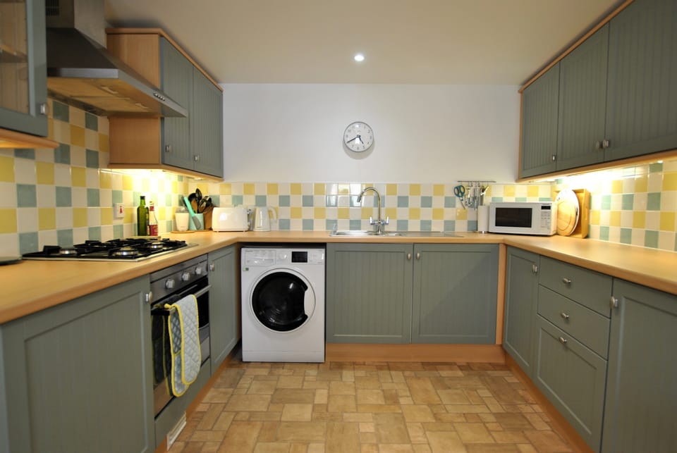 Plenty of space for cooking with local fresh produce