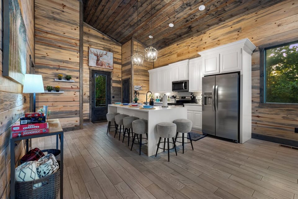 This cozy kitchen is calling your name