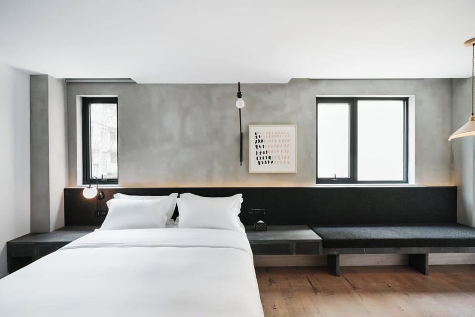 Premier Double Room | Desk, blackout drapes, iron/ironing board (on request), WiFi (free)
