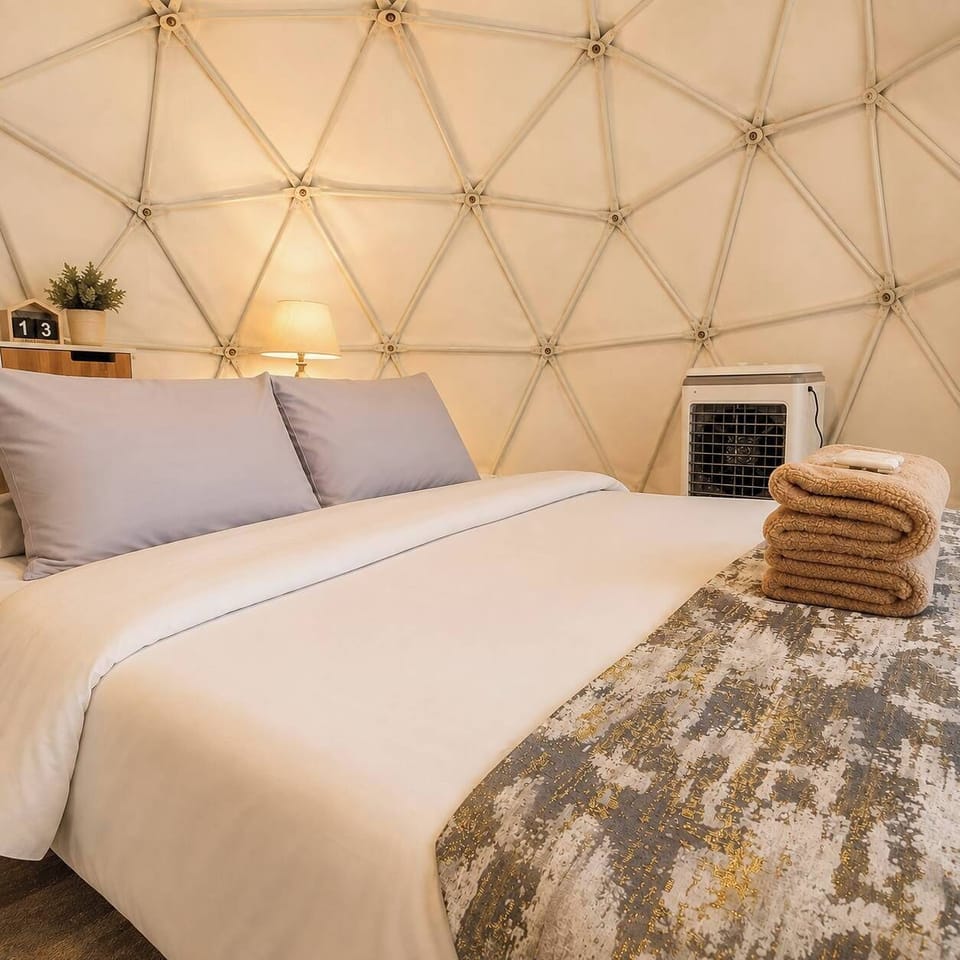 Dome house with fan, Hill view | 1 bedroom, blackout drapes, iron/ironing board (on request), WiFi (free)