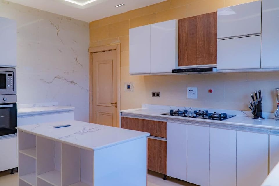 Luxury Apartment | Private kitchen | Dishwasher, electric kettle