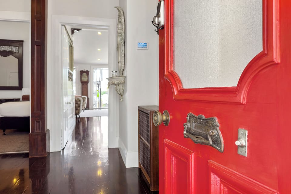 Interior entrance