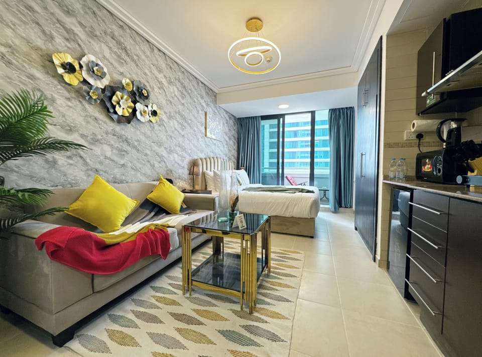 Deluxe Apartment, City View | 1 bedroom, in-room safe, individually furnished, blackout drapes
