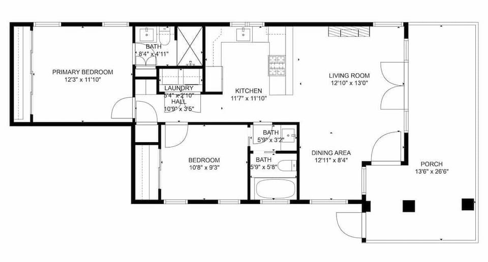 1225 West Balboa Blvd A Floorplan