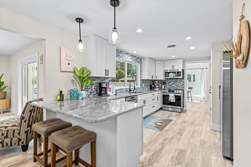 Gourmet Kitchen will thrill the Chef in your family.