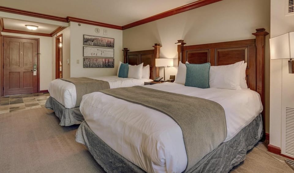 Two queen beds