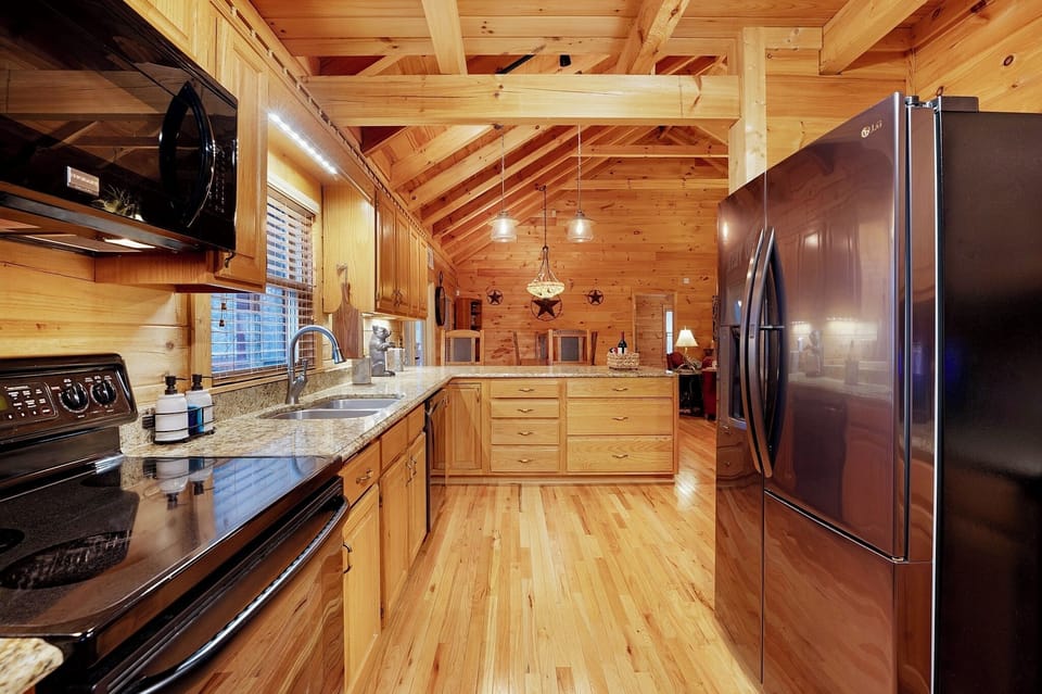 Plenty of counter space to prepare your meals.