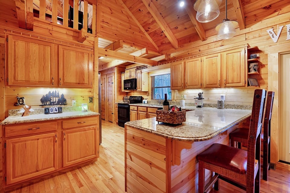 Everything you will need to cook as many meals here as you would like.